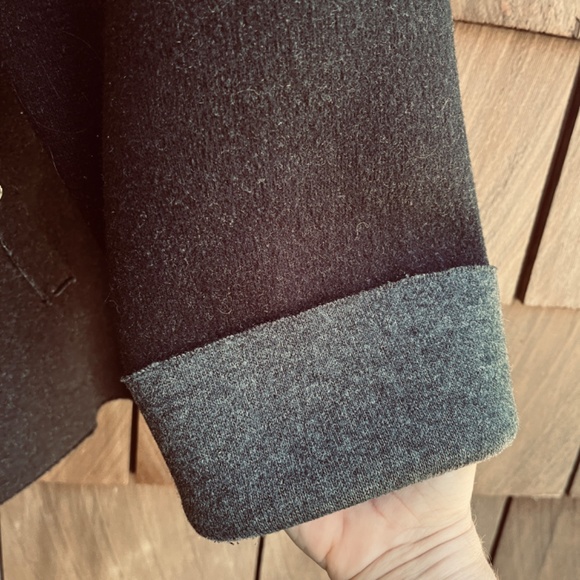 LAUREN Ralph Lauren Black/Gray Worsted Wool Blend Zip Up Jacket Size 2X - Picture 7 of 11